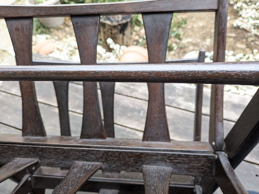 オールドマルニ　マガジンラック　2段　ヴィンテージ　マルニモッコウ　昭和レトロ