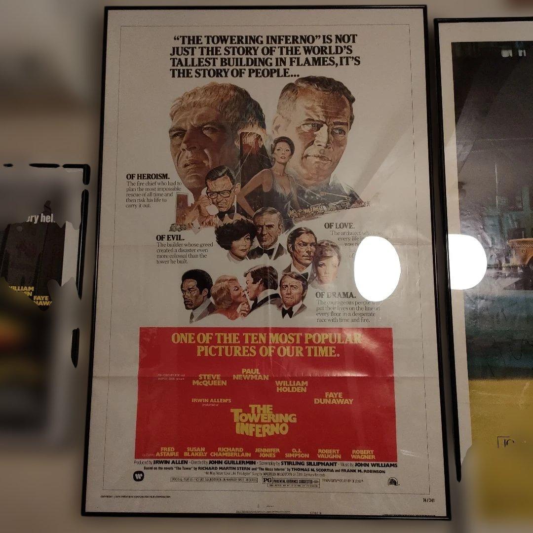 タワーリング・インフェルノ　　 US初版ワンシートポスター　 スタイルB