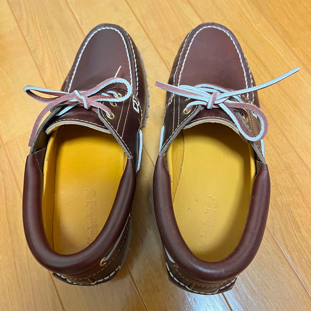 美品 Timberland HERITAGE 3 EYE CLASSIC RUG