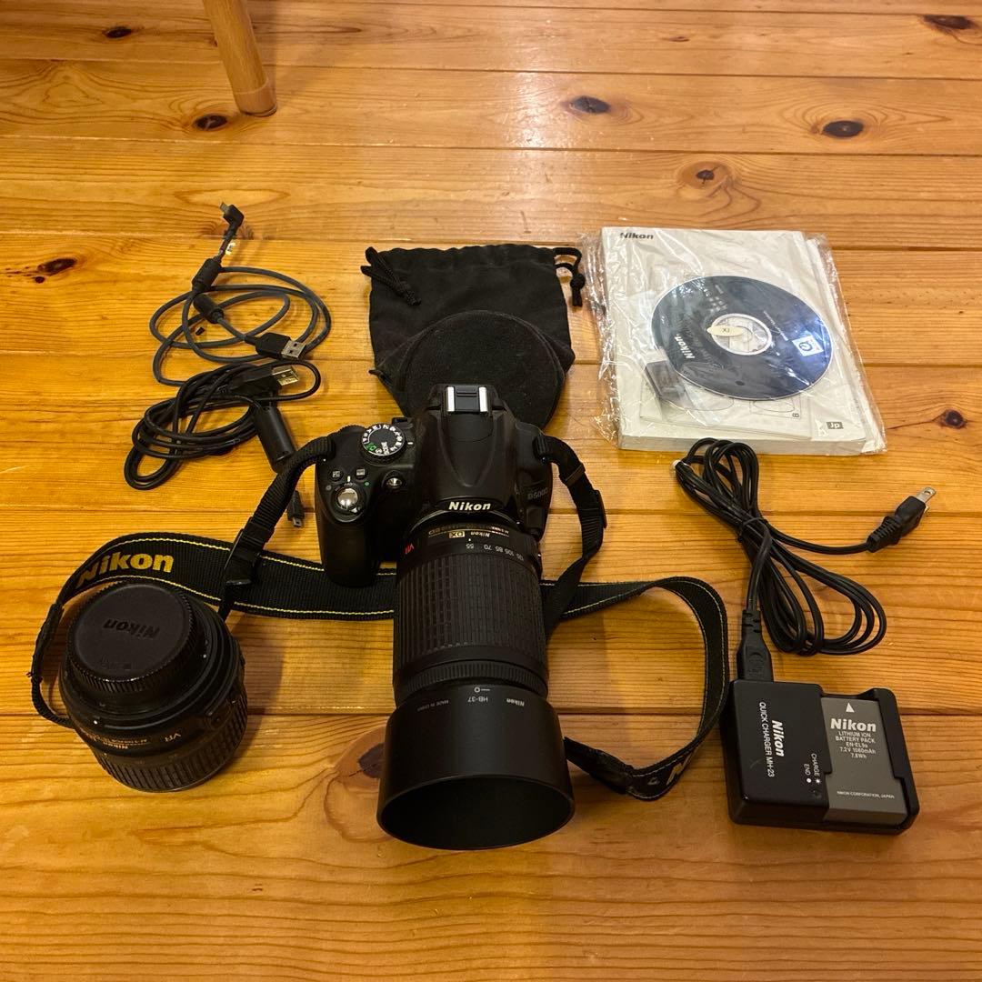 Nikon D5000 ダブルレンズセット