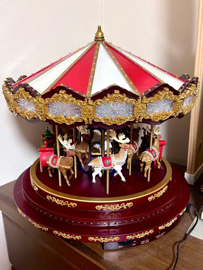 ミスタークリスマス デラックスカルーセル メリーゴーランド　ミュージック