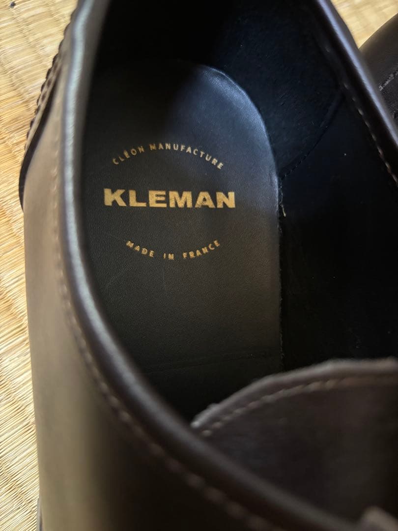 極美品　フランス製　クレマン　チロリアンシューズ　41 ダークブラウン