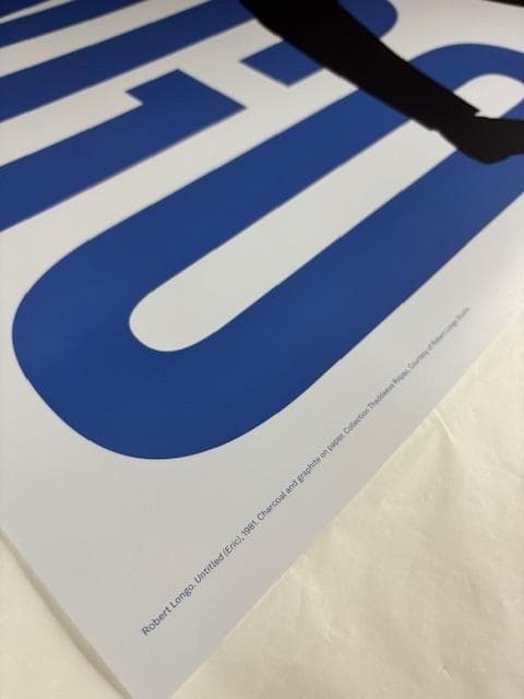 額装済/ntitled 1981/ロバート ロンゴ/インテリア/ポスター/アート