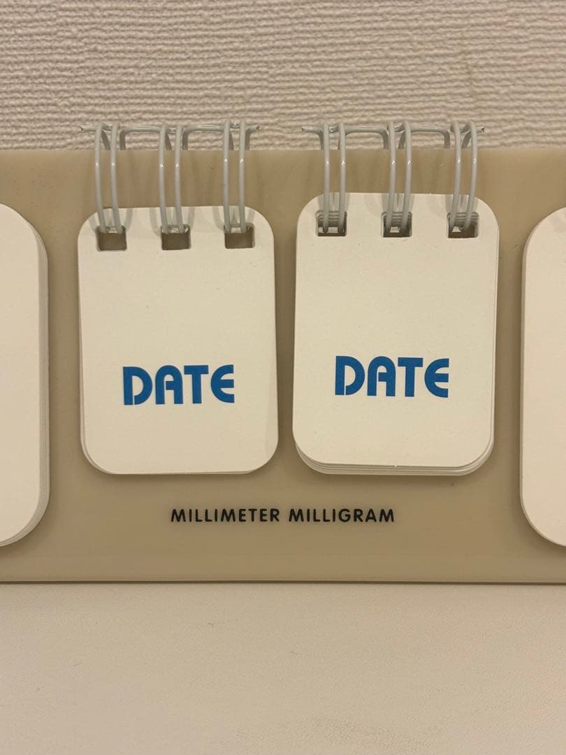 MMMG ミリメートル ミリグラム 日めくりカレンダー