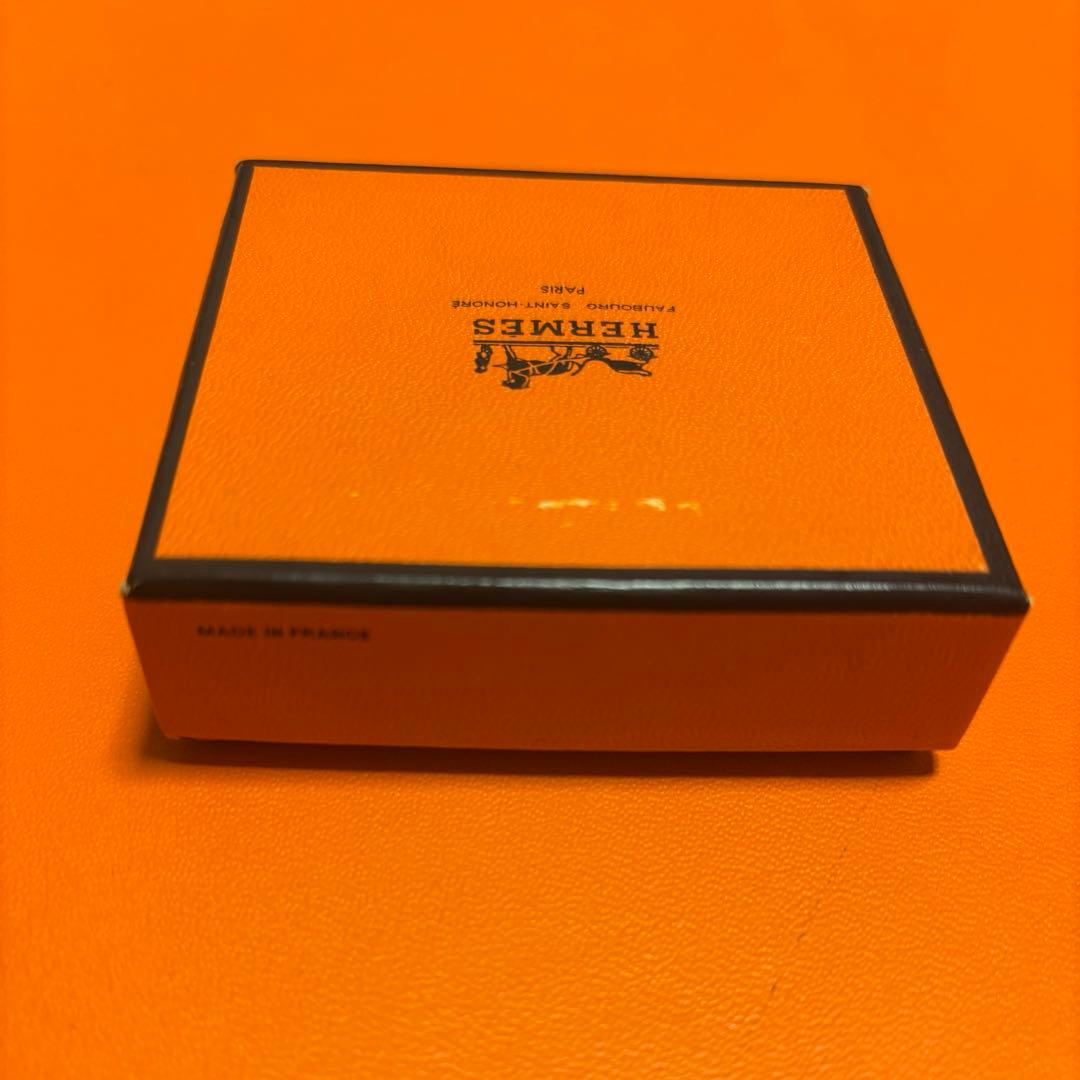 ◆エルメス HERMES グローブホルダー ブラック シルバー 美品