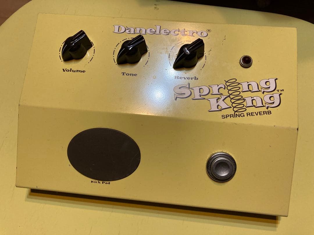 訳あり　Danelectro Spring King スプリングリバーブ