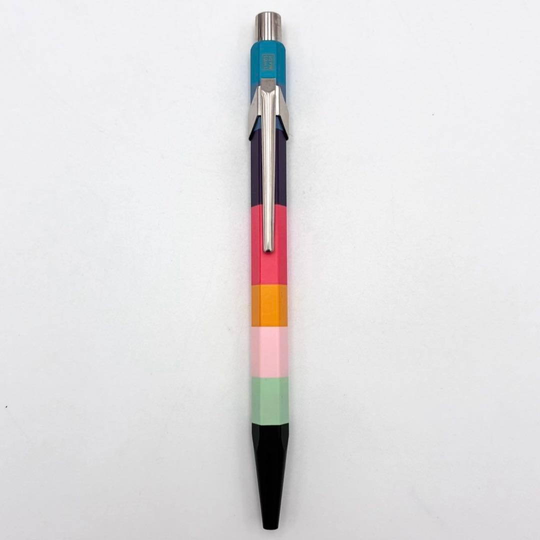 カランダッシュ ポールスミス コラボ ボールペン マルチストライプ マルチカラー