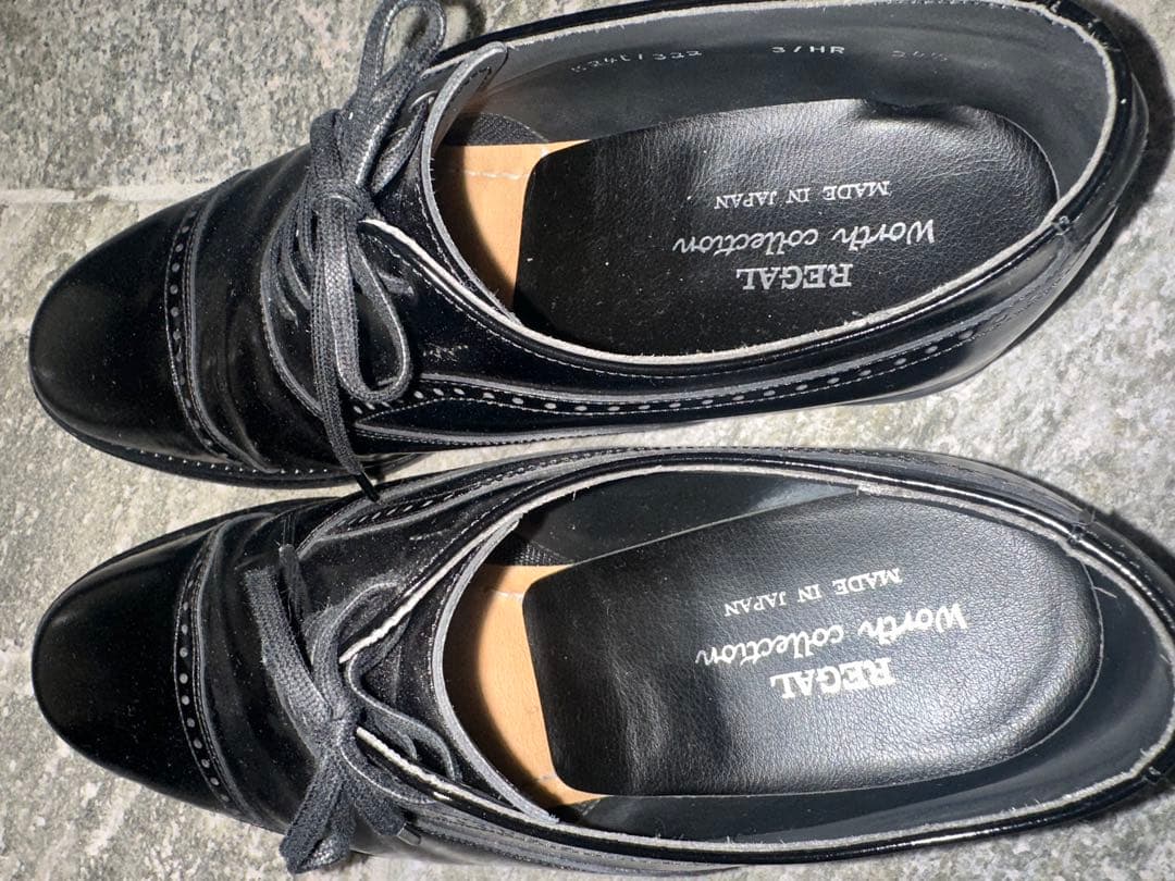 REGAL ブラックドレスシューズ