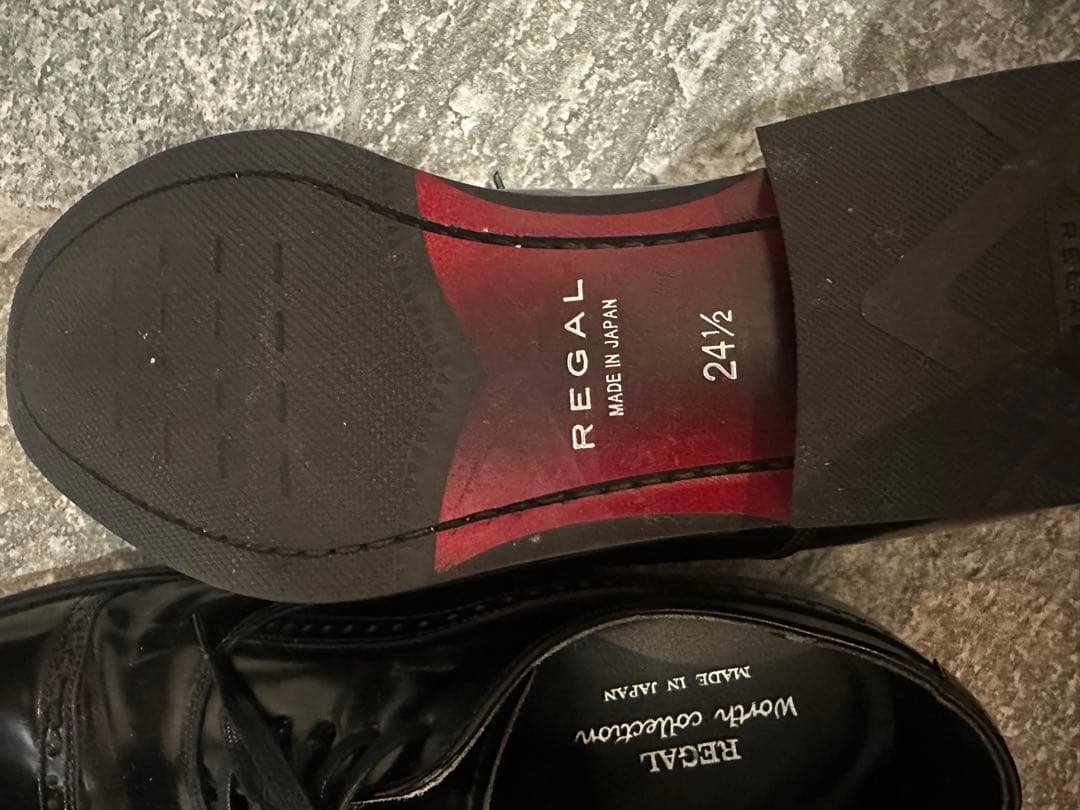 REGAL ブラックドレスシューズ