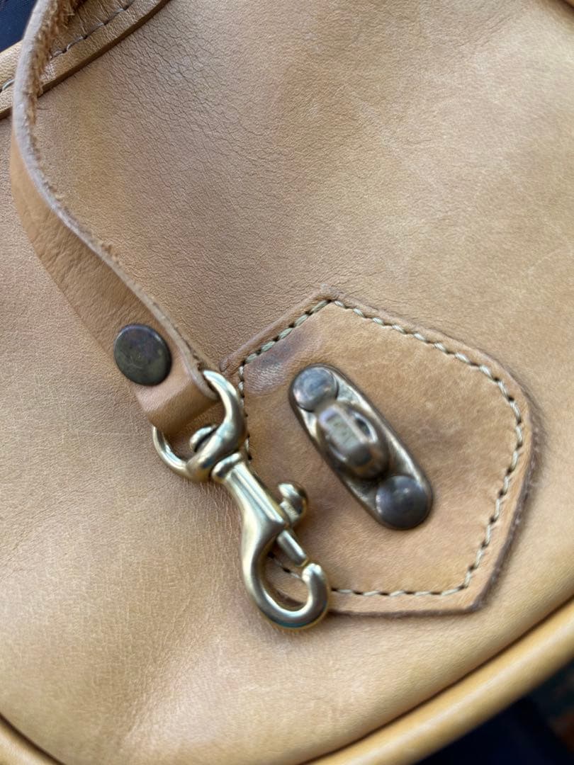 J.W.HULME CO. レザー　ヴィンテージ　美品　タイニーレガシーバッグ