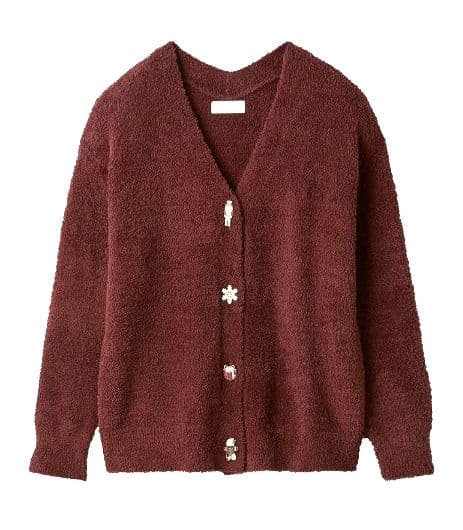 【新品・未開封】Steam Whip デザインボタンカーディガン レッド 赤