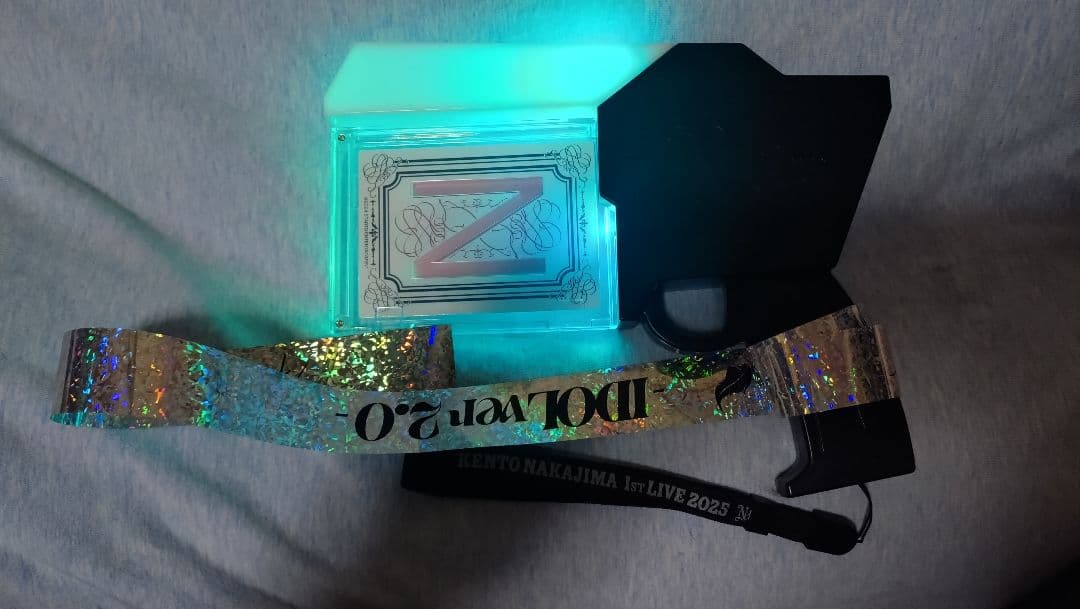 中島健人　ペンラ　N/bias　ピカレスクの銃口＆銀テ1本