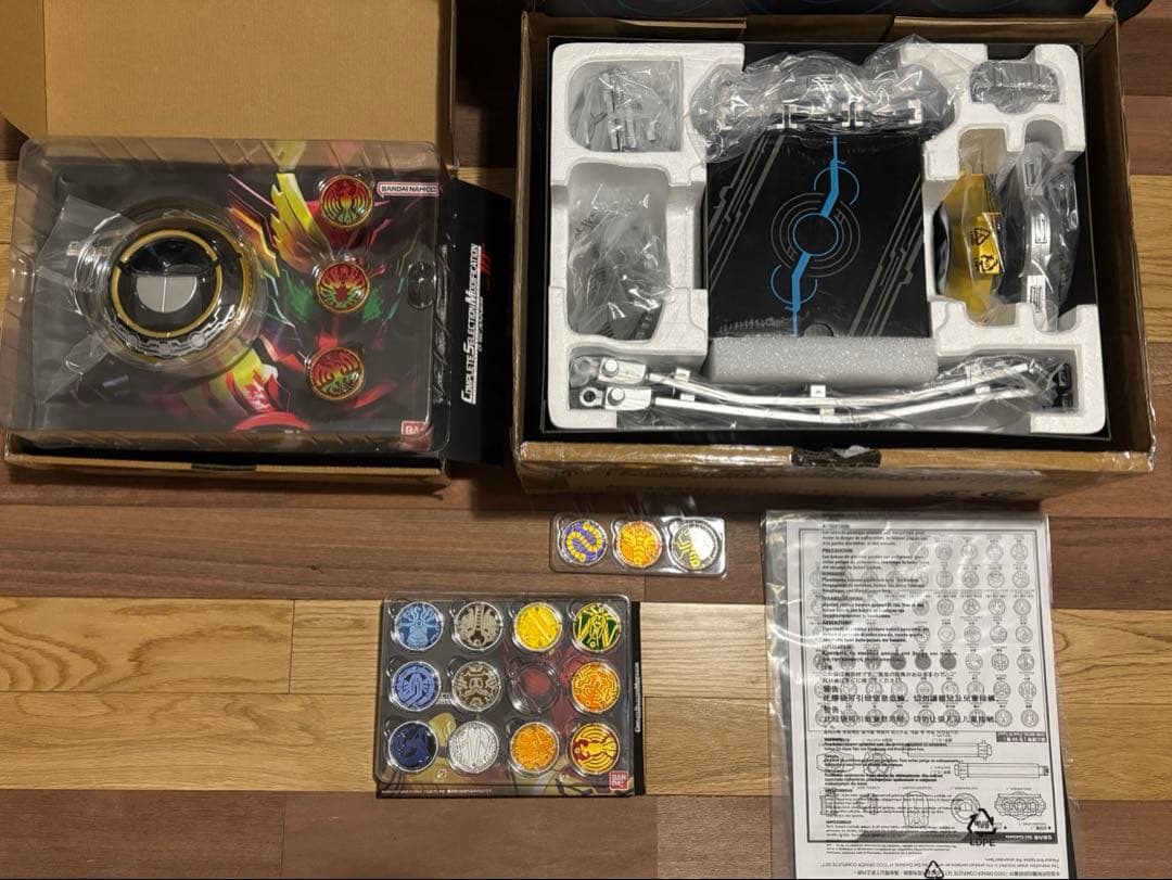 CSMオーズドライバー、オースキャナーver.10th、コアメダル 詳細は説明欄