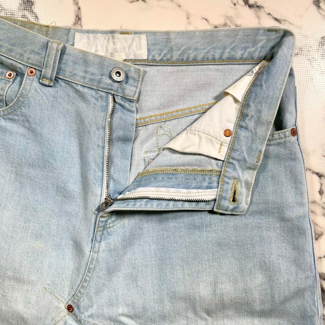 ✨13AW✨GANRYU COMME des GARCONS サルエル デニム