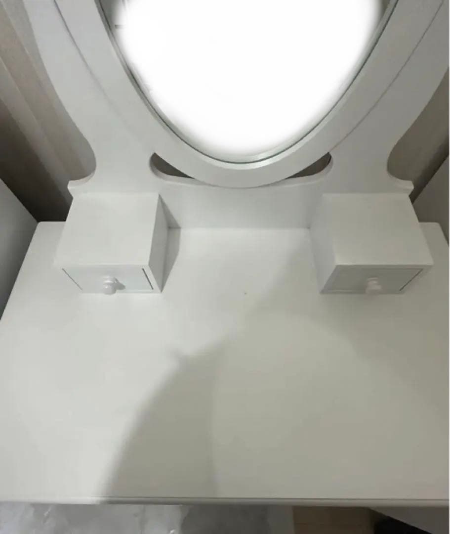 ドレッサー　ホワイト　鏡台