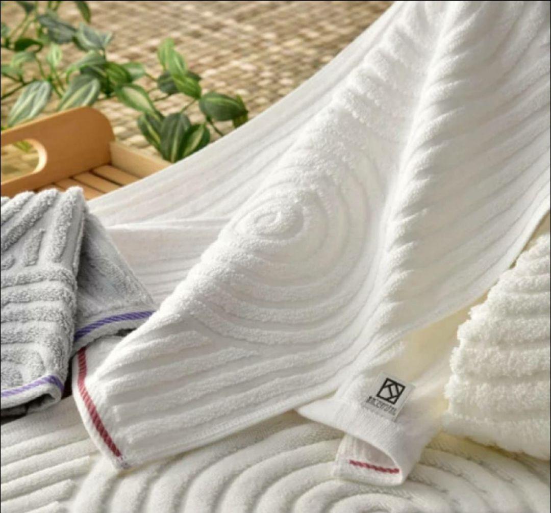 20枚組 ふわふわの肌触り極柔の高級ホテル仕様 泉州産枯山水フェイスタオル