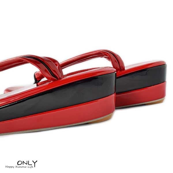6493 振袖用 バッグセット 幅広 草履 エナメル 合革 バックセット 新品