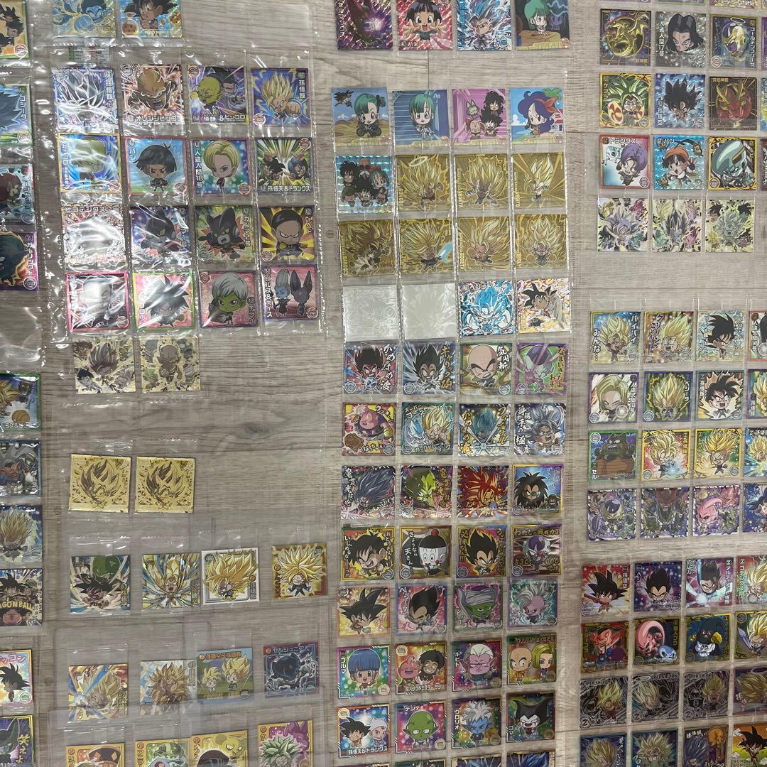 【引退品】ドラゴンボール 超戦士シールウエハース超　超1〜12 W18