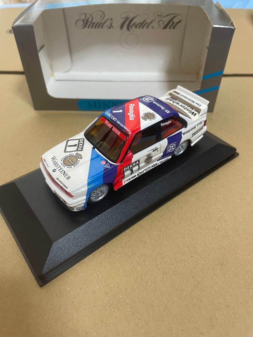 BMW M3 Team Schnitzer Ravaglia 1/43 ミニカー