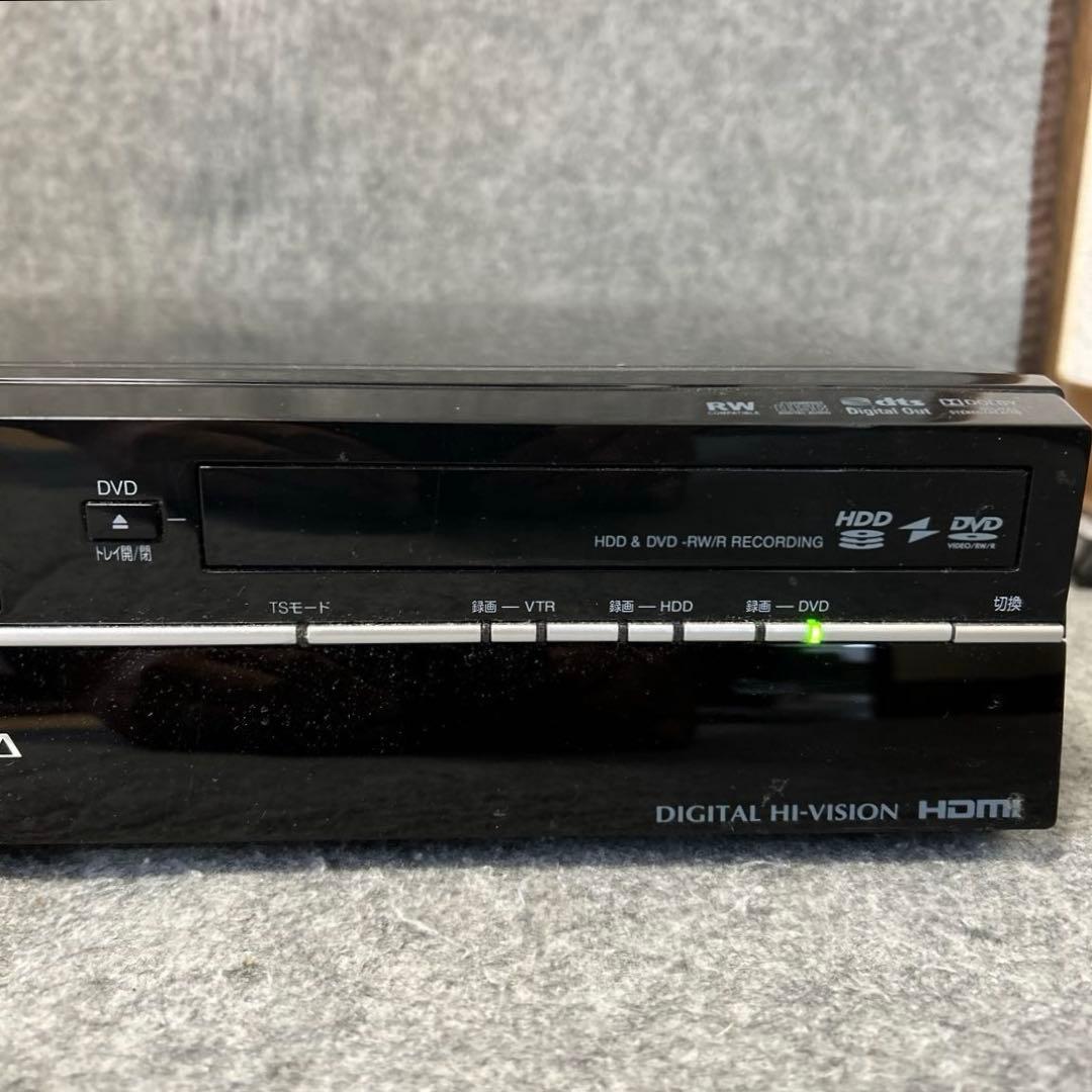 TOSHIBA VHS HDD DVD レコーダー VARDIA D-W255K