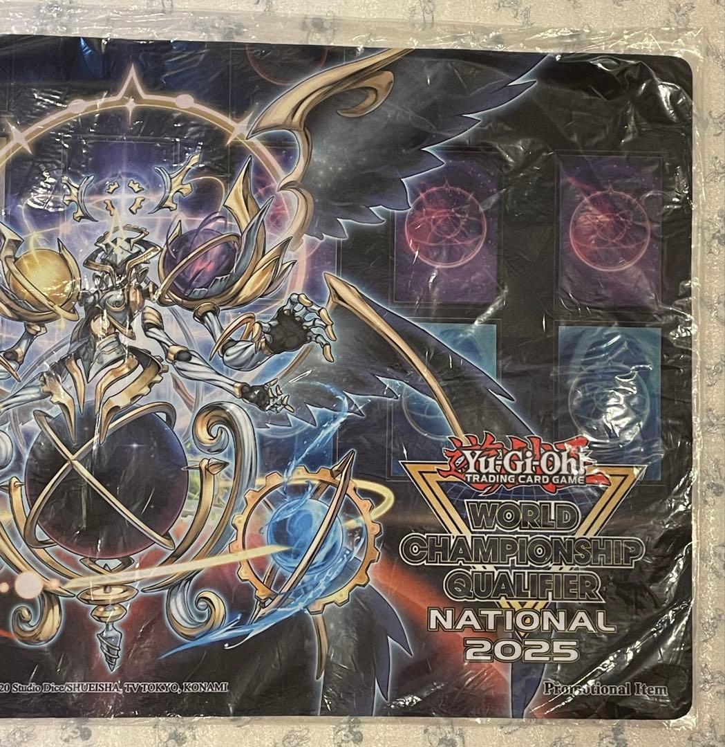 WCQ2025 創世の神 デウテロノミオン プレイマット 遊戯王 新品未開封 ②