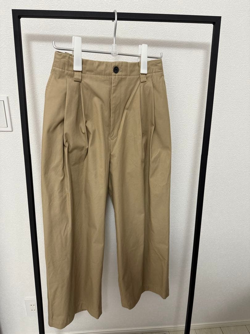 パンツ VENTILE Gabardine Tow-TuckWidePants