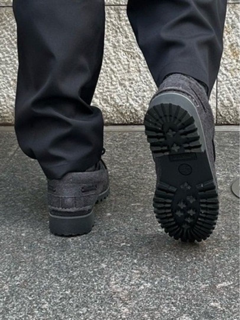 名作コラボ完売【ティンバーランド×WM】3eye防水仕様スウェードデッキシューズ