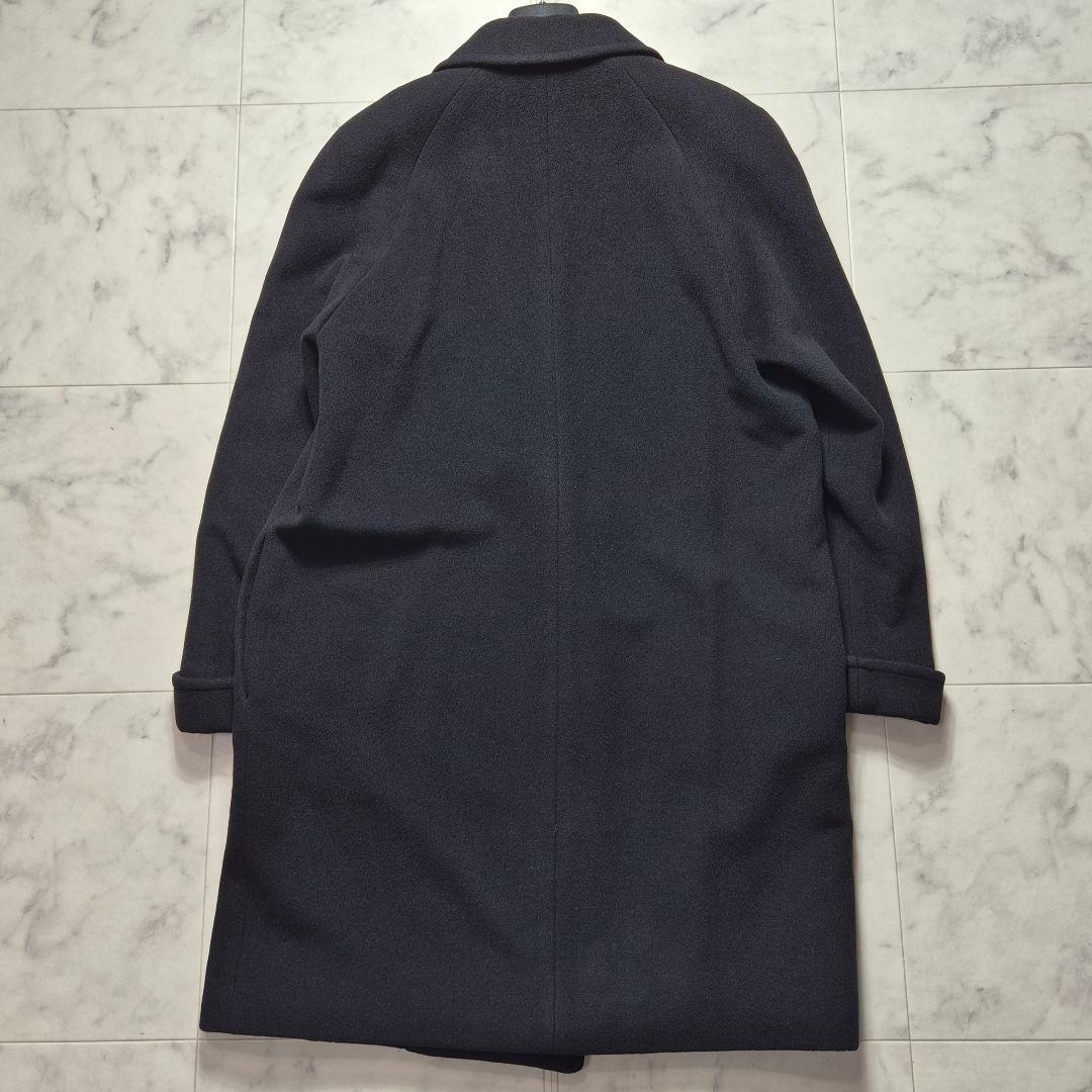 【美品】バーバリー カシミヤ100％ ダブルチェスターコート M