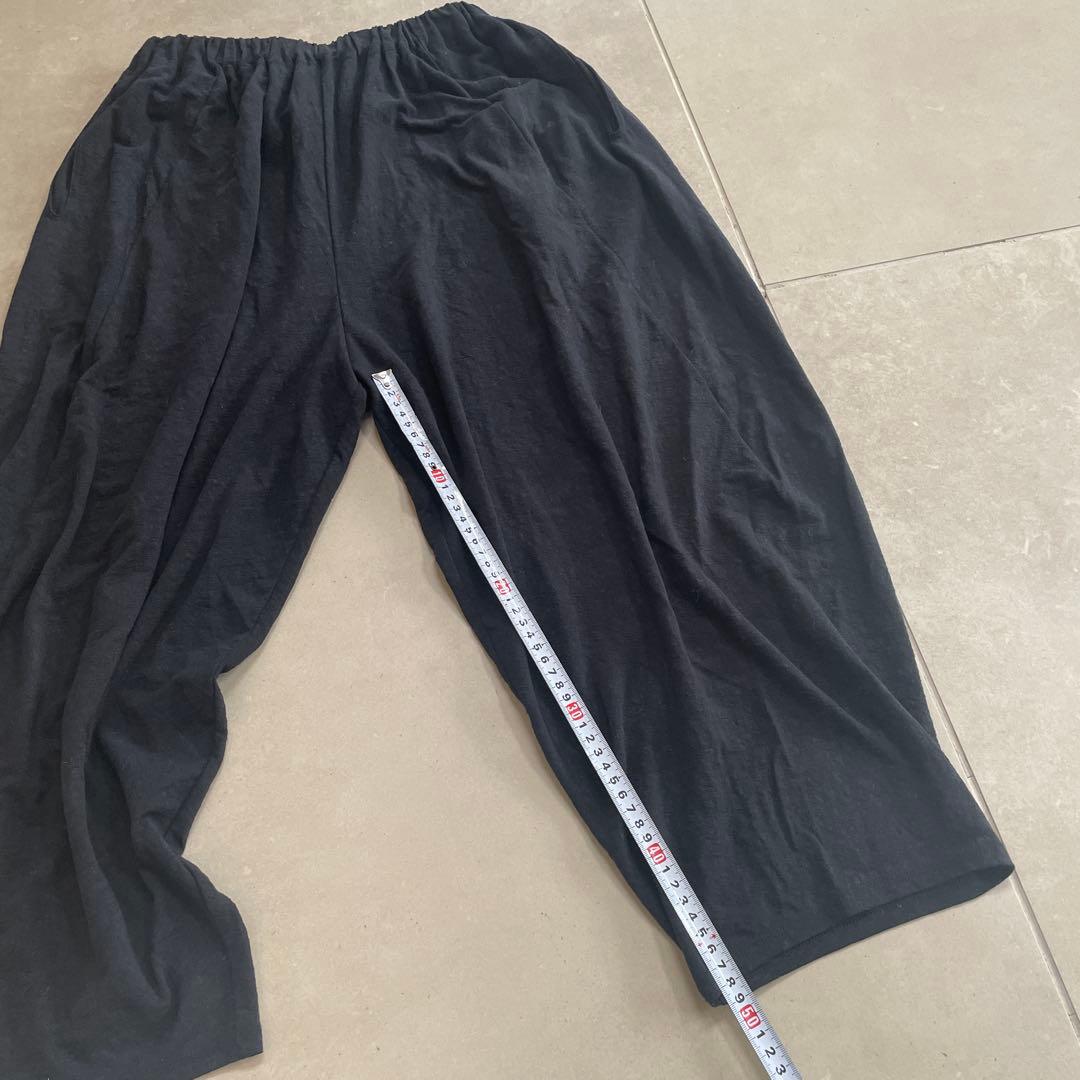 ババグーリ　バルーンパンツ墨色