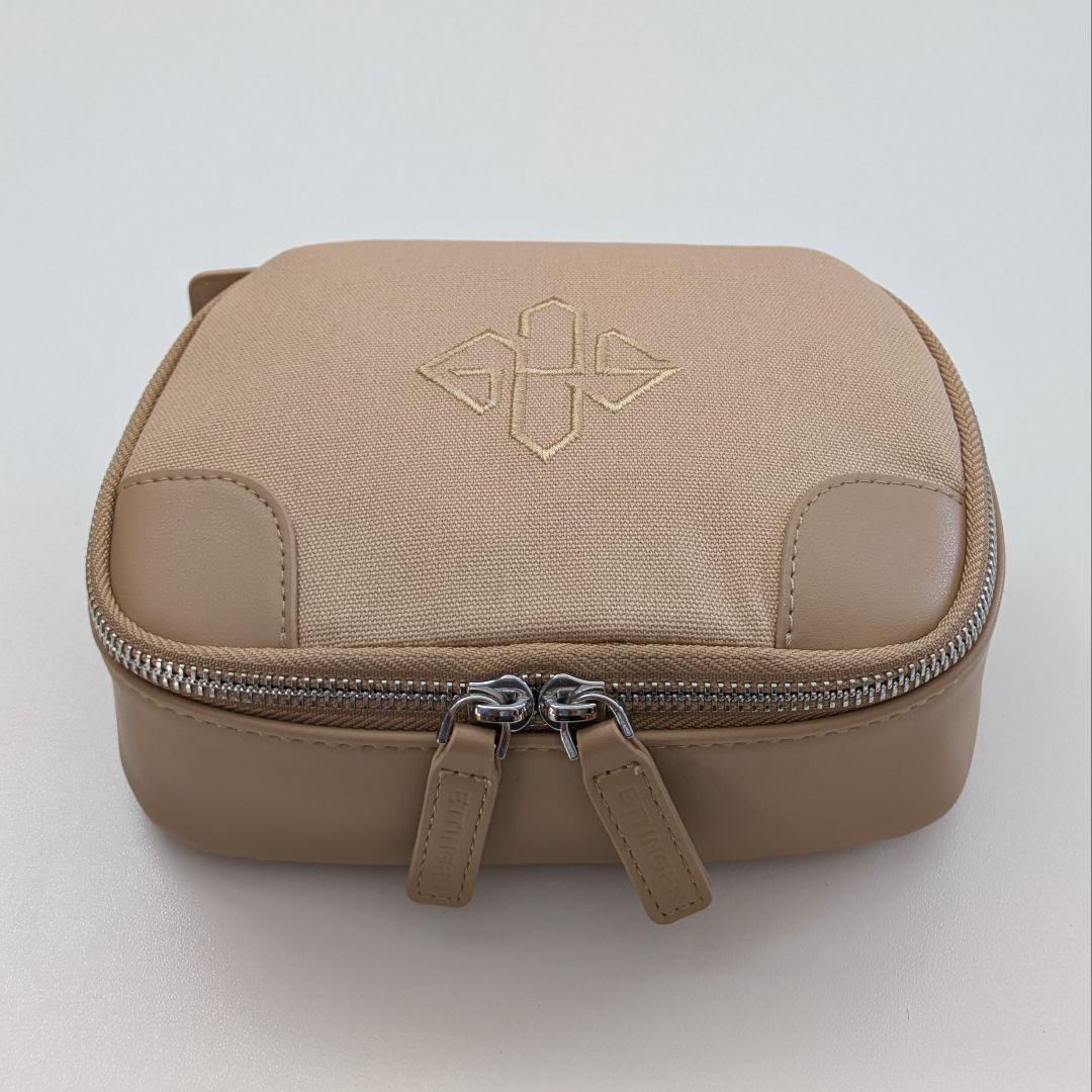 【新品・未使用】エッティンガー　トラベルポーチ　化粧ポーチ　ベージュ　４個セット