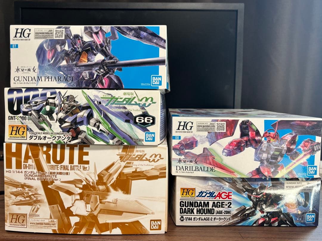 HG ガンプラセット 5種