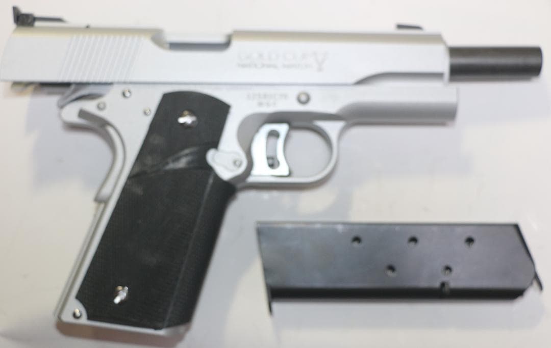 MGCHW樹脂製モデルガン コルト ＧＭカスタム ナショナルマッチ SPG合法品