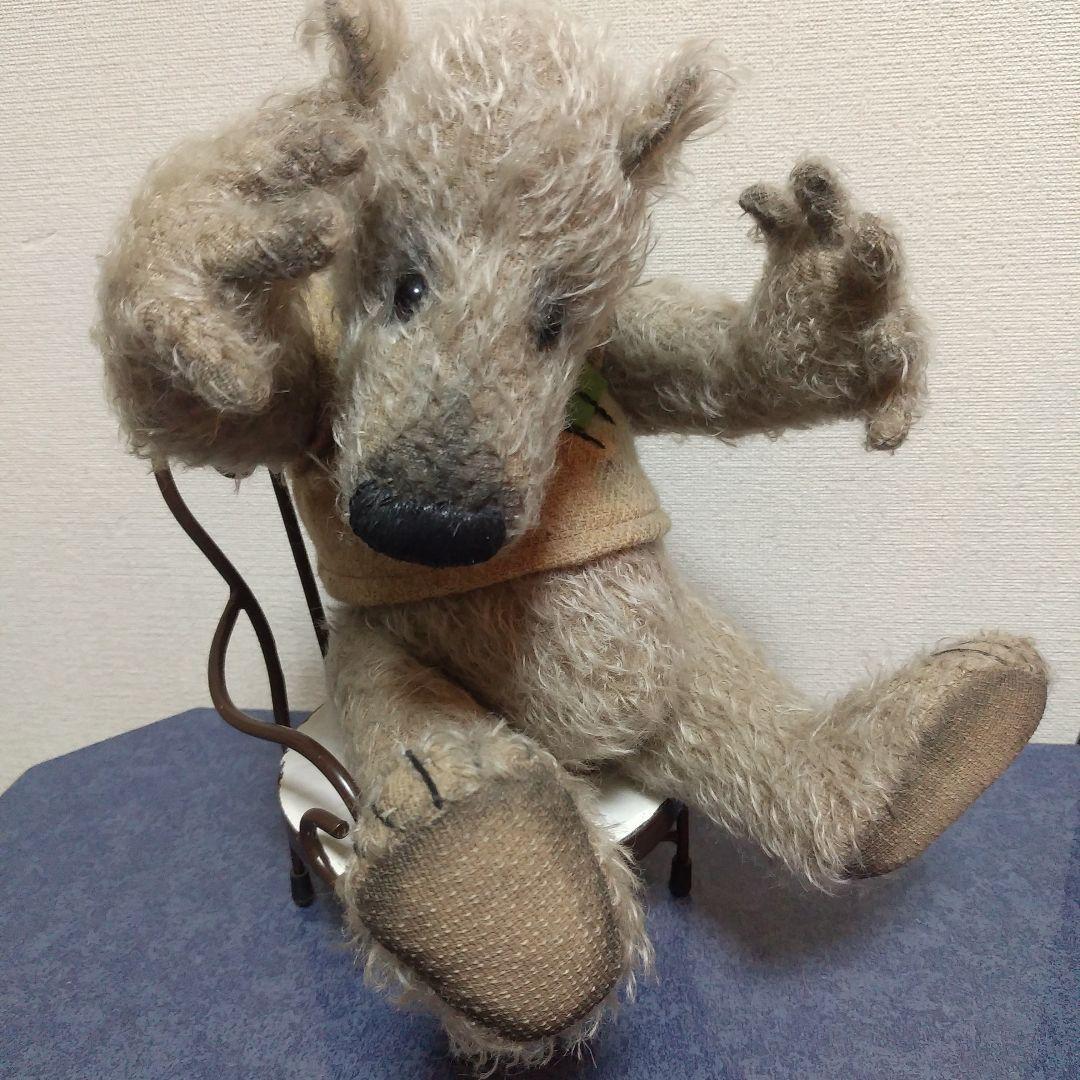 テディベア作家物　吉田美津江さん作品　Saucy Bear & Doll