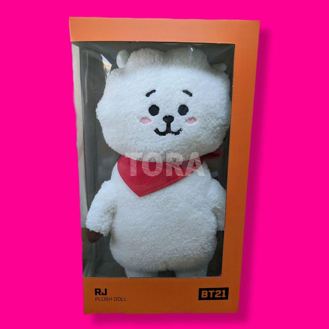 公式 BTS BT21 RJ ジャンボ スタンディングドール ぬいぐるみ
