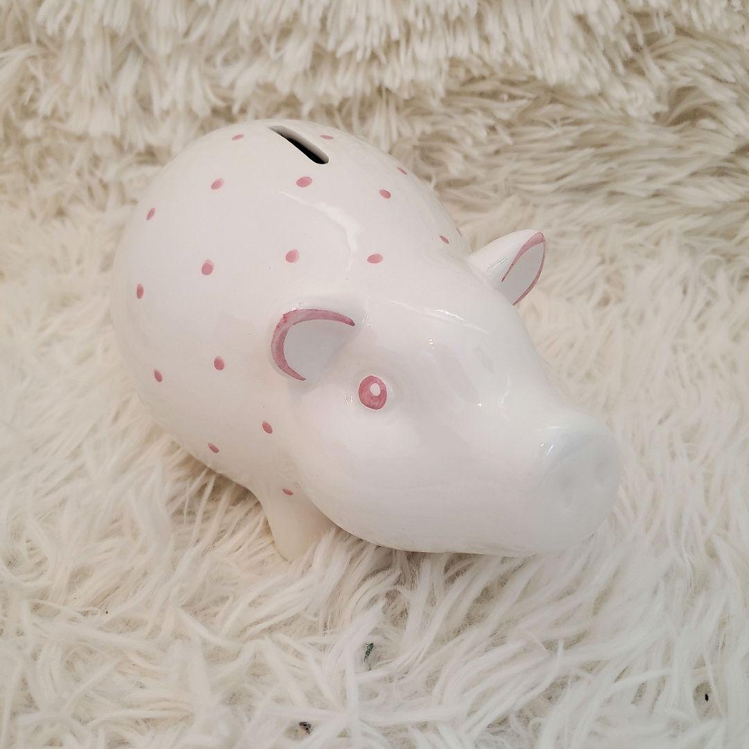 ⭐極美品⭐ティファニー　ブタ　貯金箱　豚