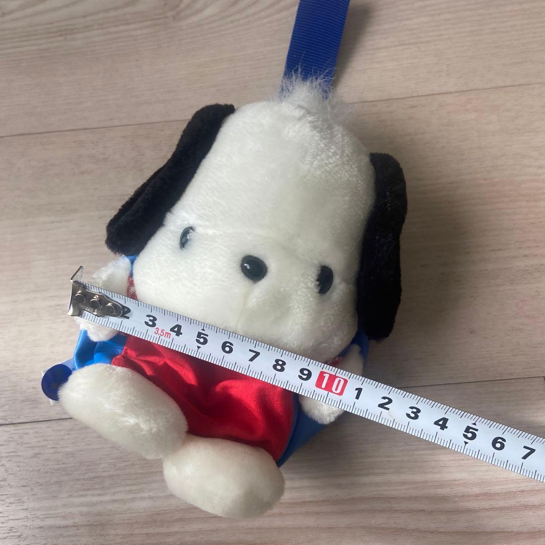 サンリオポチャッコ ぬいぐるみポーチバッグ 平成レトロエポック社当時品