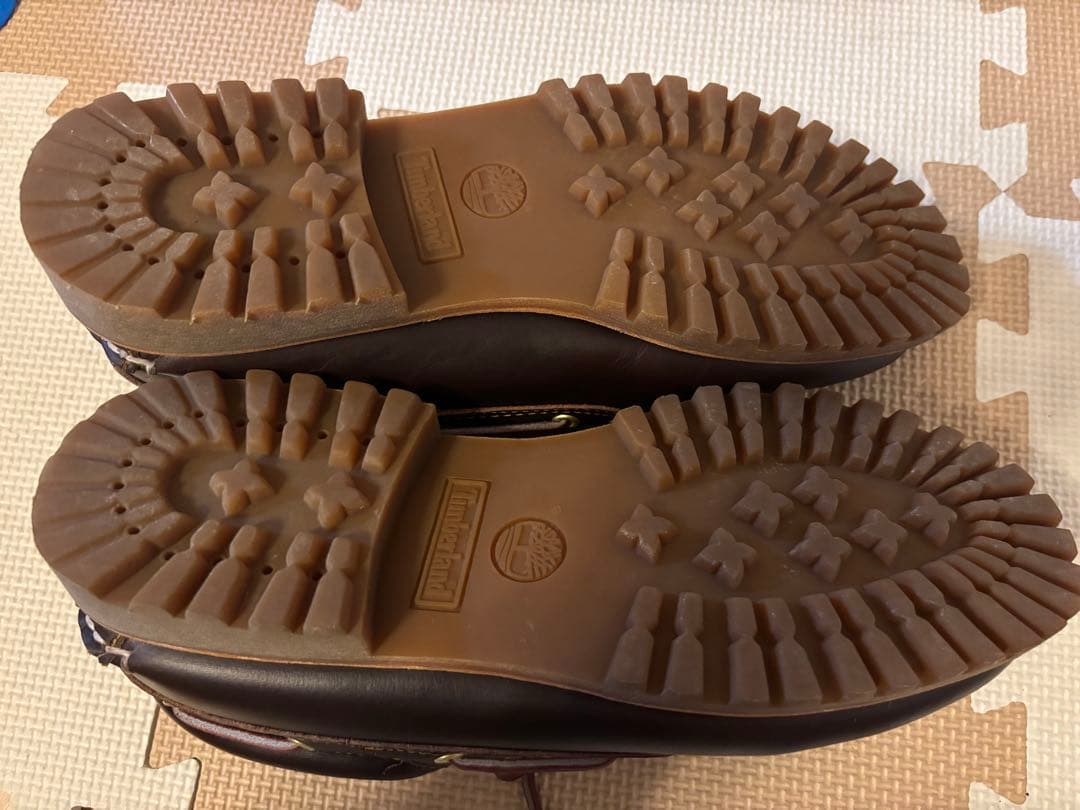 美品 Timberland 3eyeブラウン デッキシューズ 28.5