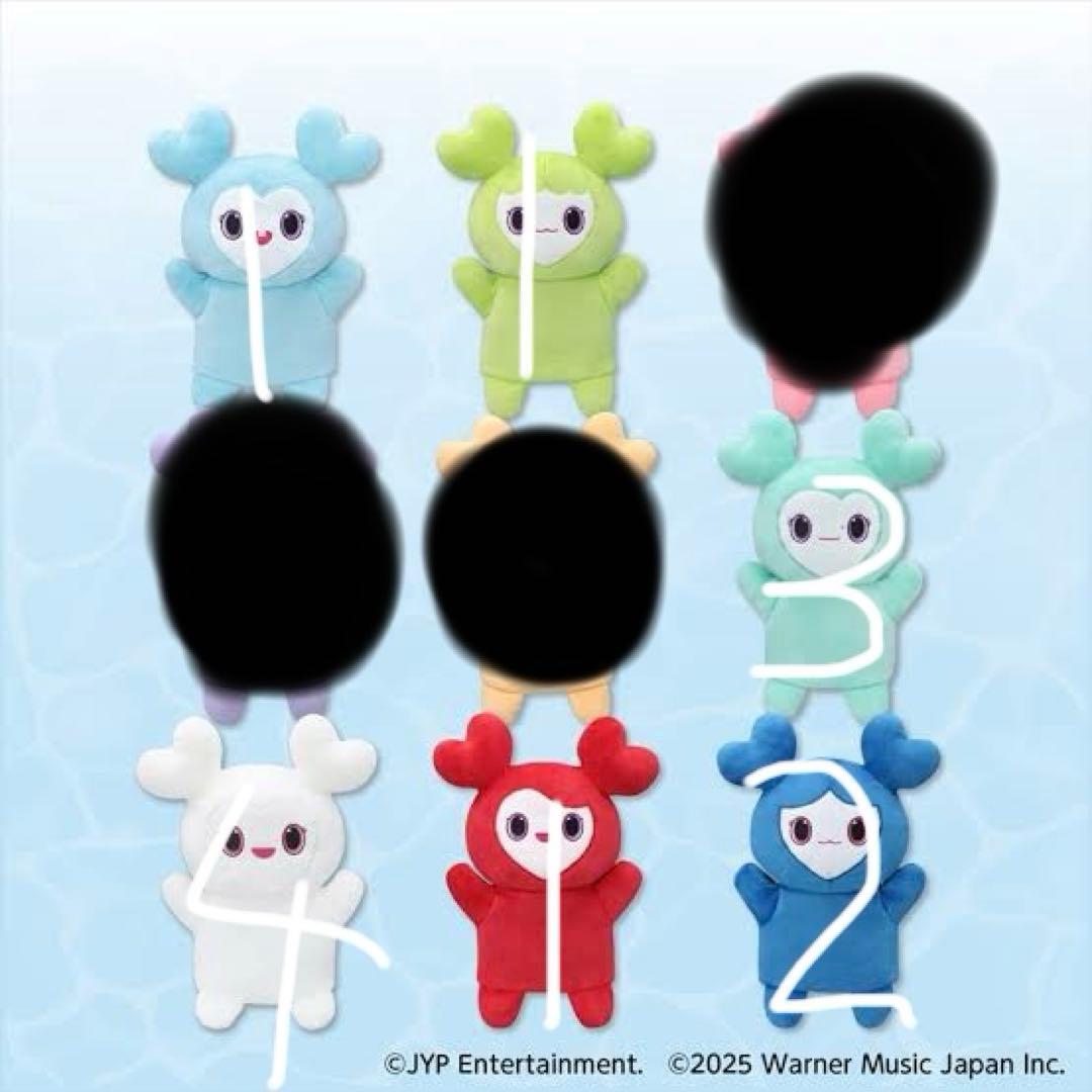TWICE LOVELYS ぬいぐるみパペット　12体セット　まとめ売り