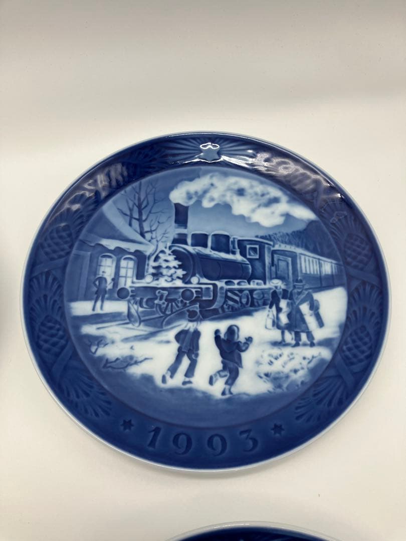 ロイヤルコペンハーゲン　イヤープレート　9枚 1991〜1999年　1990年代