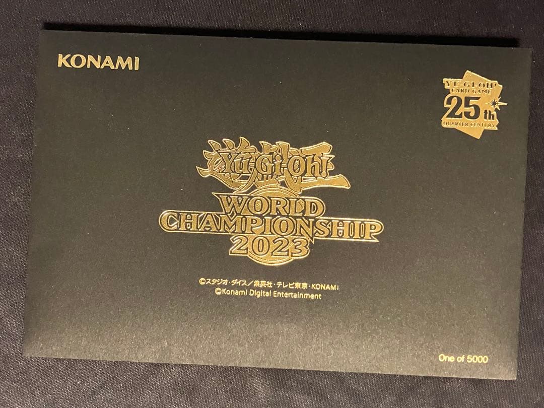 遊戯王 WCS2023 未開封 ブラックマジシャンガール 魔法の筒