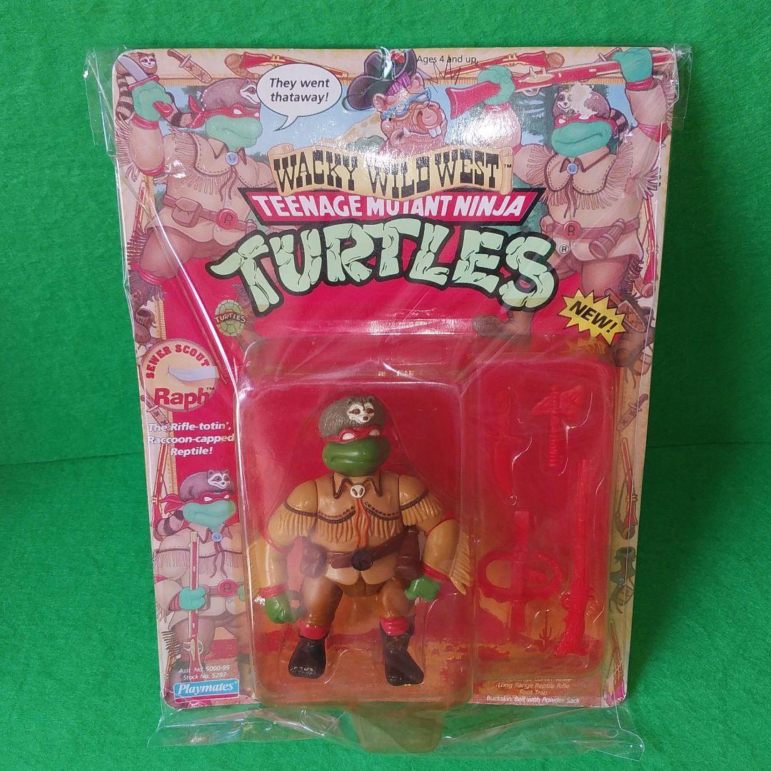 ミュータント　ニンジャ　タートルズ　ラファエロ　フィギュア　西部劇　アメトイ　2