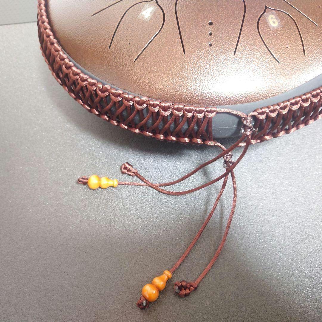 329】スチールタンドラム　大　30cm　Dキー15音　パンドラム　ハンドドラム