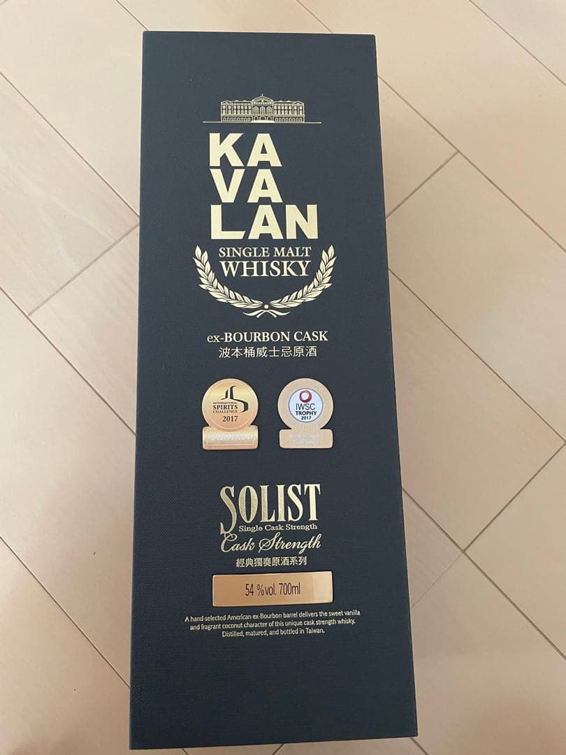 KAVALAN カバラン　ソリスト　カスクストレングス　バーボンカスク