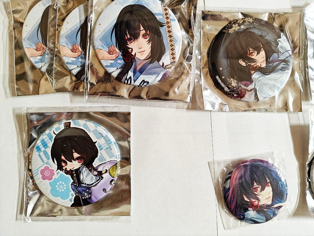 2*り様 剣が君　鷺原左京　缶バッジ　セット　大量　まとめ　希少