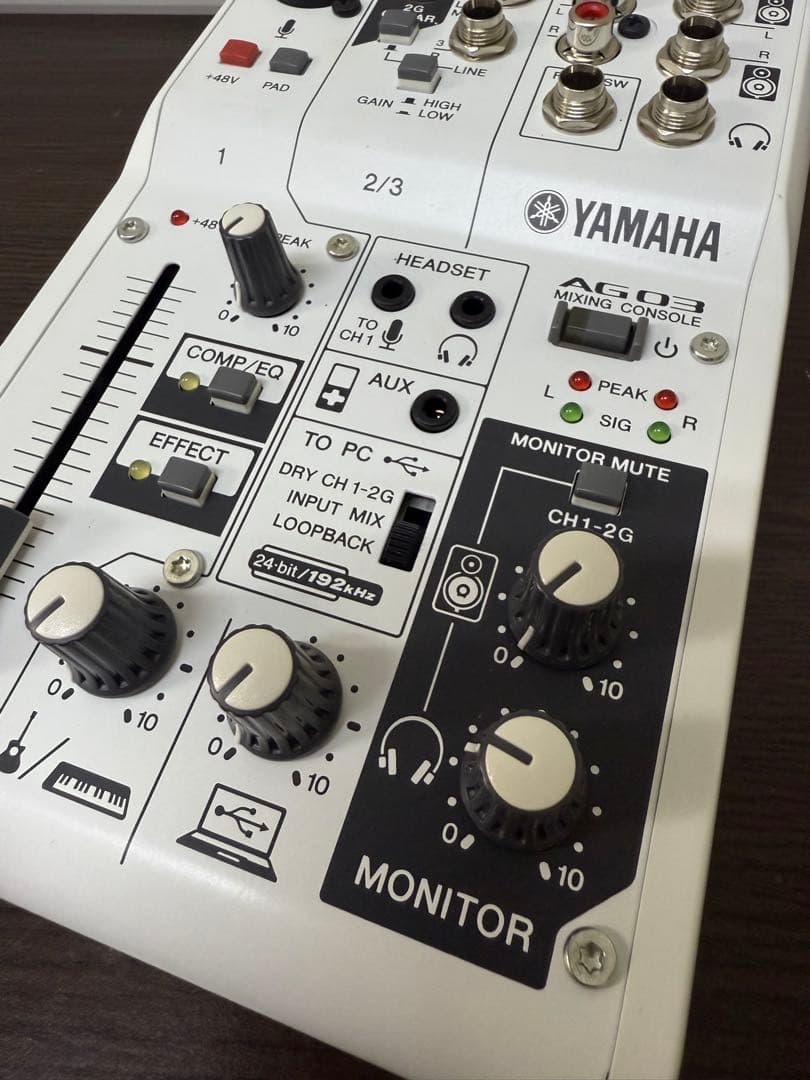 ［箱付き美品］YAMAHA AG03 ミキシングコンソール
