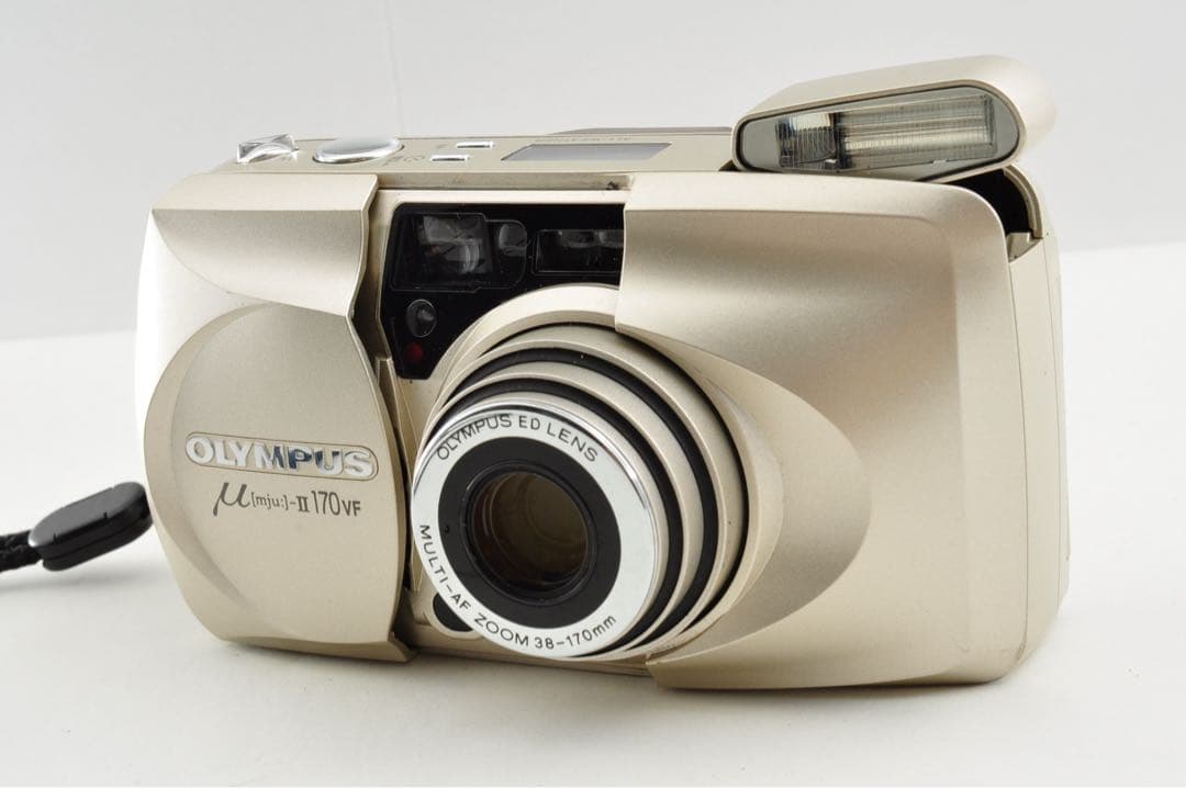 美品　OLYMPUS μ-ii mju 115 VF ミュー フィルムカメラ