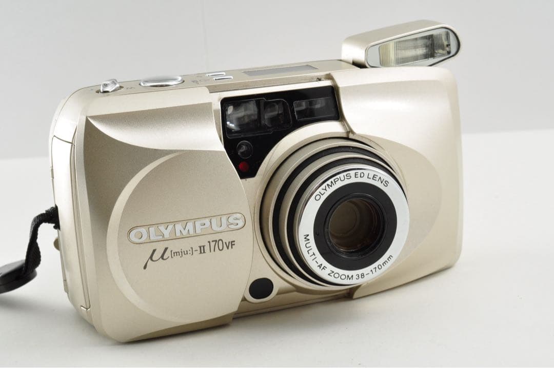 美品　OLYMPUS μ-ii mju 115 VF ミュー フィルムカメラ