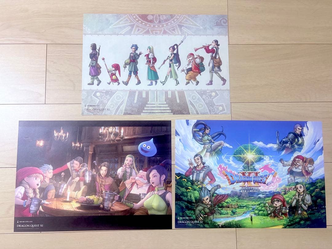 ドラゴンクエスト11 スクエニカフェ　ランチマット　当時物　希少