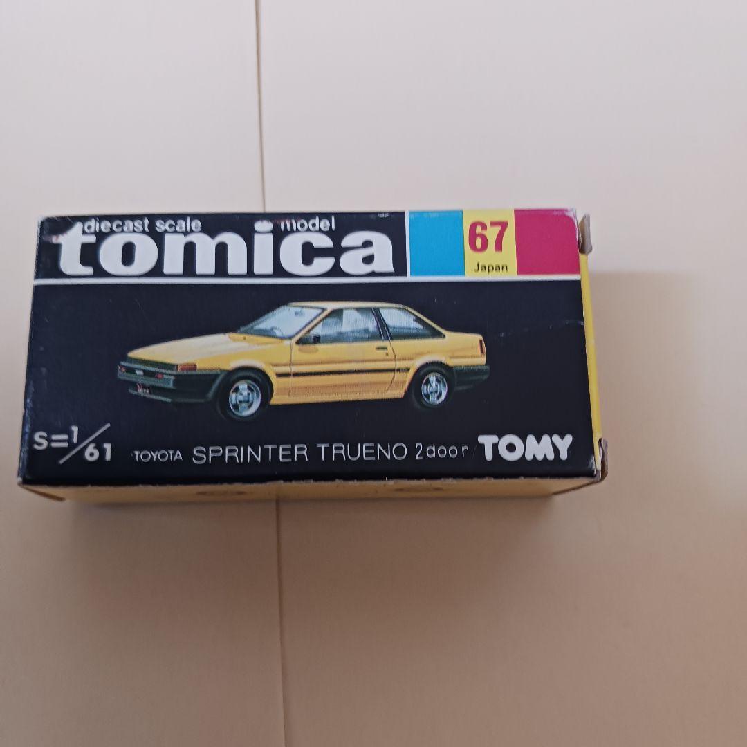 トミカ　67 トヨタ　スプリンタートレノ　２ドア