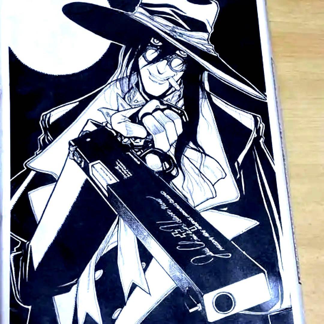 【未組立.ディスプレイモデル】アーカードの銃「ジャッカル」対化物戦闘用13mm